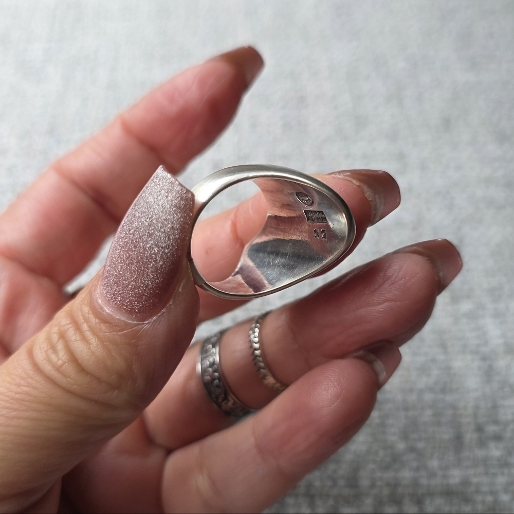 Georg Jensen Vintage Ring Size 7 - Picture 8 of 16